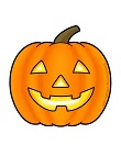 How to Draw Smiling Jack-O'-Lantern Halloween Pumpkin