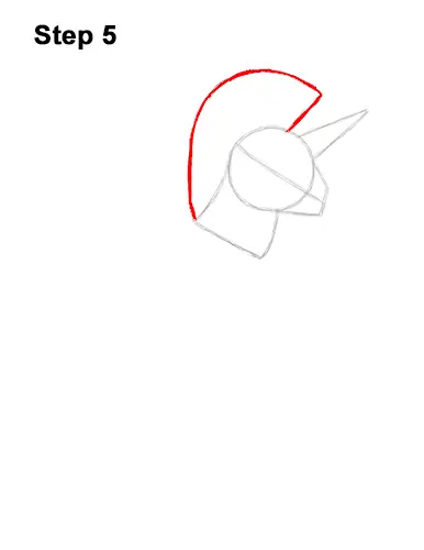 How to Draw Fortnite Rainbow Smash Pickaxe Unicorn 5