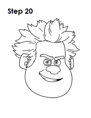 Draw Wreck-It Ralph 20