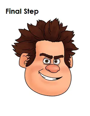 Draw Wreck-It Ralph