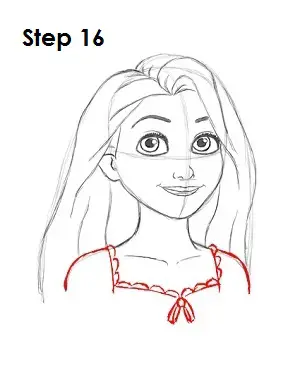 How to Draw Rapunzel, Cartoon Princess