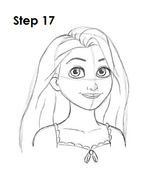 disney princess sketches rapunzel