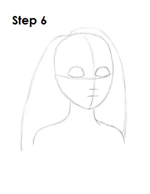 How to Draw Rapunzel Step 6