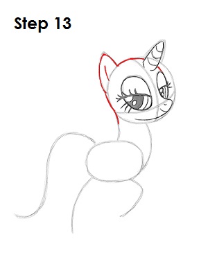 Draw Rarity Pony 13