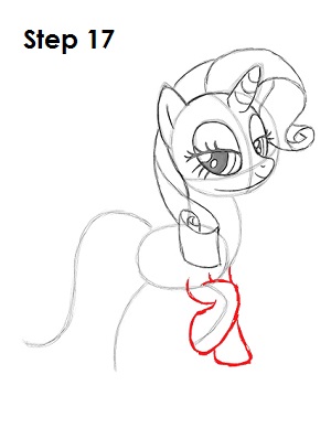 Draw Rarity Pony 17