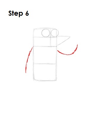 How to Draw Rigby Step 6