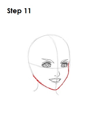 How to Draw Roxas Step 11