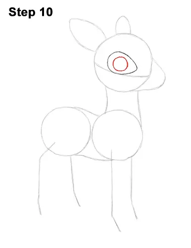 Draw Rudolph the Red-Nosed Reindeer 10