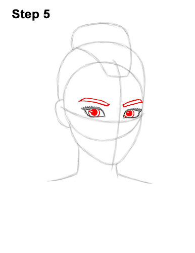 How to Draw Rumi 5