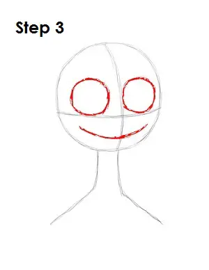 How to Draw Sally Step 3
