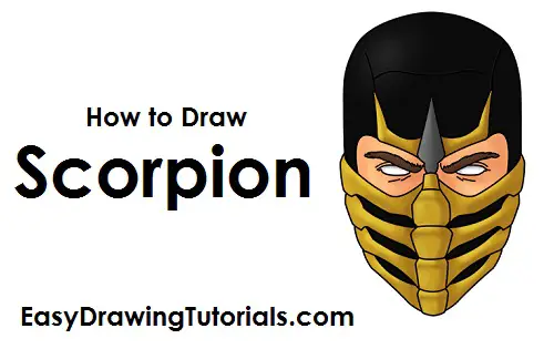 scorpion cartoon drawing