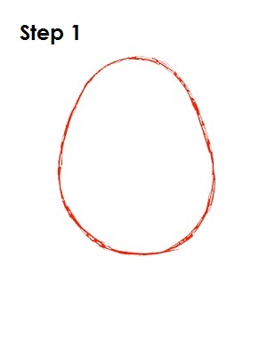 How to Draw Shrek Step 1