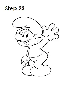 How to Draw a Smurf