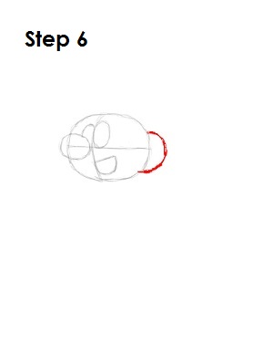 How to Draw a Smurf Step 6