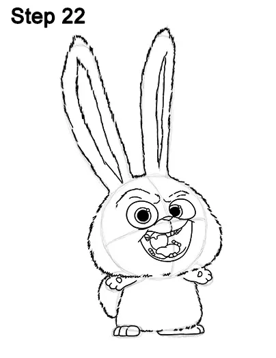 Draw Snowball Secret Life of Pets 22