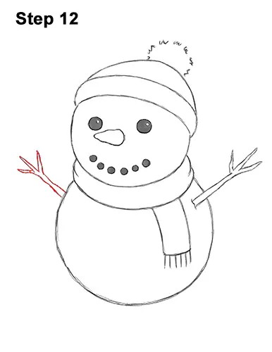 How to draw Snowman with easy step by step drawing tutorial | Xmas drawing,  Christmas pictures to draw, Christmas drawing