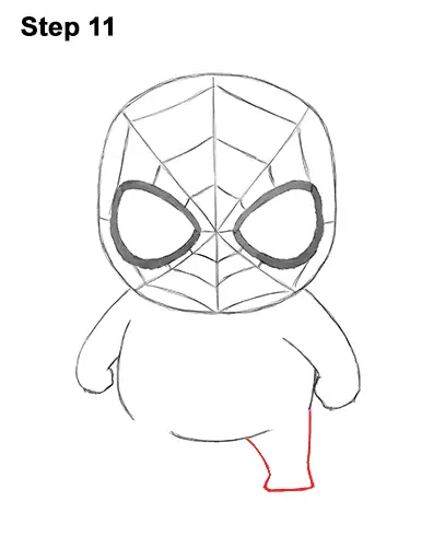 spider man drawing