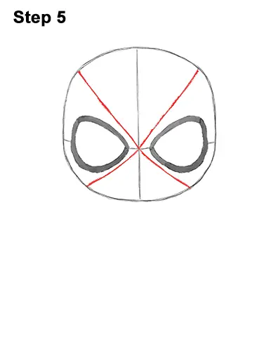 Draw Mini Chibi Little Spider-Man 5