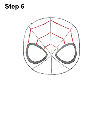 Draw Mini Chibi Little Spider-Man 6