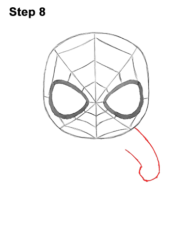 Draw Mini Chibi Little Spider-Man 8
