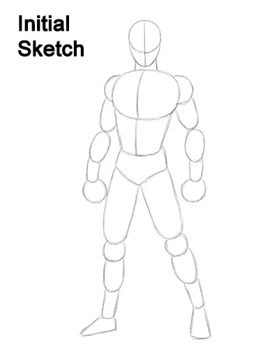 Character #2 Full Body Sketch (Side View) by ScottSniderToronto on  DeviantArt