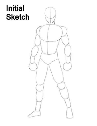 How to draw Ikki Kurogane full body  Sketchok easy drawing guides