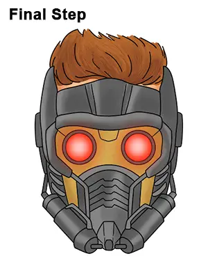 How to Draw Star-Lord (Guardians of the Galaxy)