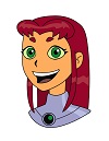 How to Draw Starfire Teen Titans