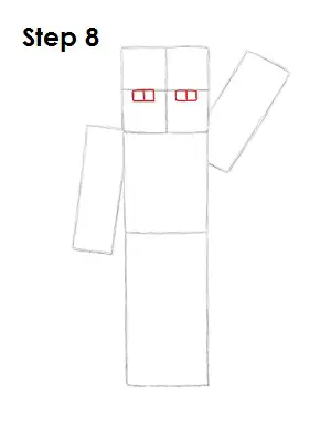 Draw Steve Minecraft 8