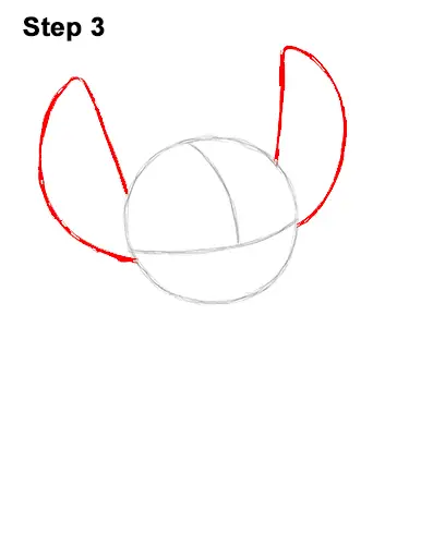How to Draw Stitch Disney Lilo & Stitch 3