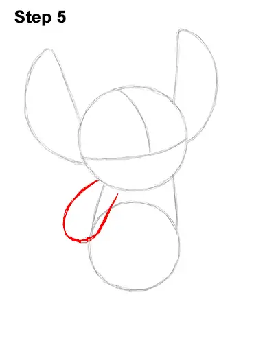 How to Draw Stitch Disney Lilo & Stitch 5