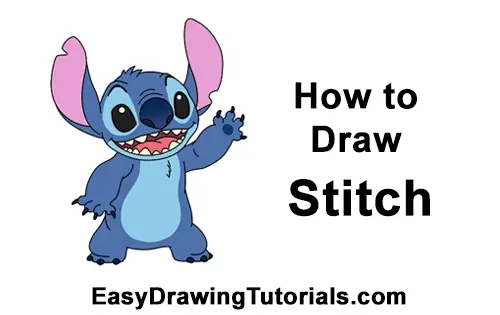 How To Draw Stitch (full Body)