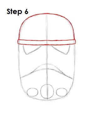 How to Draw Stormtrooper Star Wars Step 6
