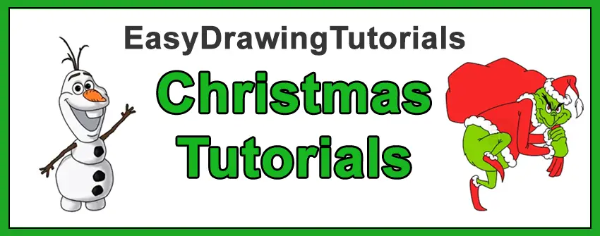 How to Draw Christmas Cartoon Characters
