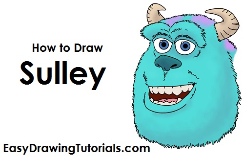 how to draw characters from monsters university