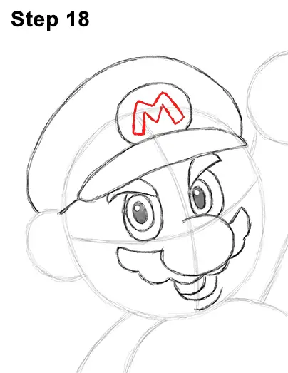 Draw Super Mario Bros. Nintendo 18