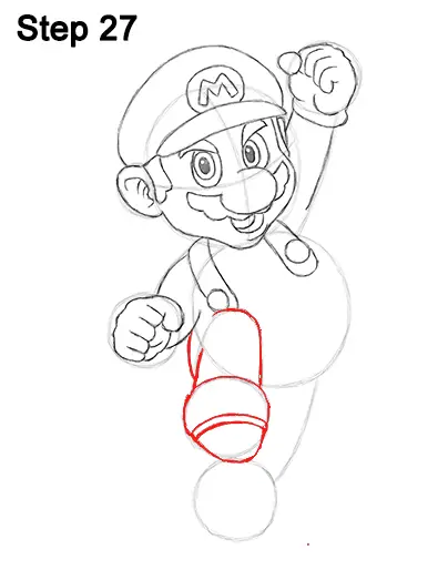 Draw Super Mario Bros. Nintendo 27