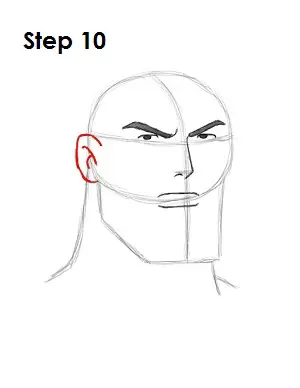 Draw Superman Step 10