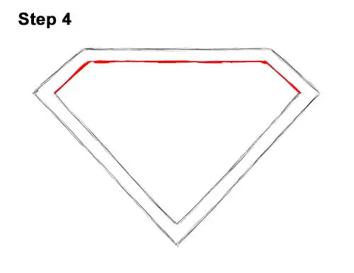 How to Draw the Superman Logo Symbol Icon Emblem 4