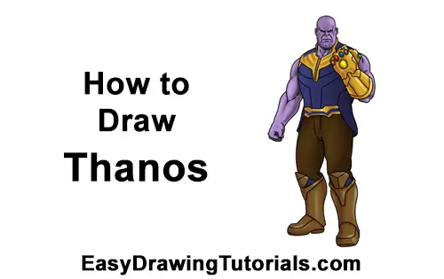 Thanos Drawing by T Cundrawan  Saatchi Art