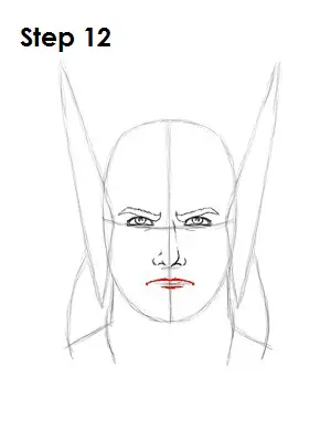 Draw Thor Step 12