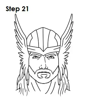 Thor Drawing Art  Drawing Skill