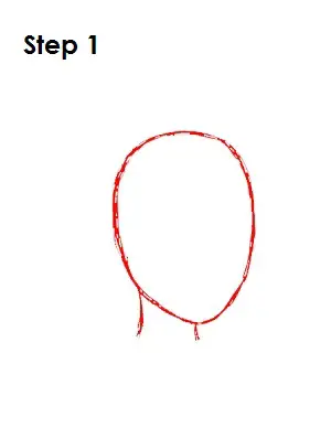 How to Draw Tiana Step 1