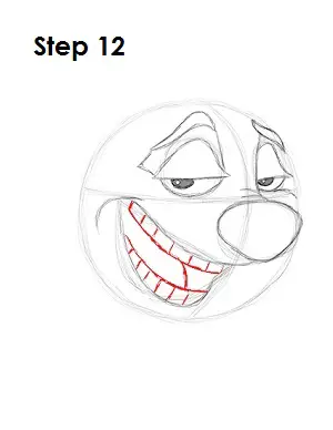 How to Draw Timon Step 12