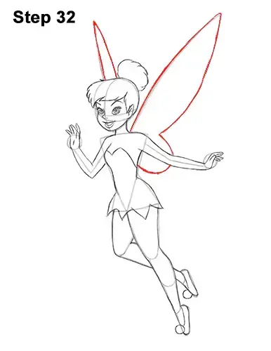Featured image of post How To Draw Tinkerbell Characters It is because tinkerbell was designed in 50s and the fashion