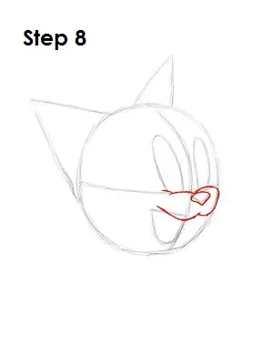 Draw Tom Step 8
