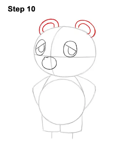 How to Draw Tom Nook Animal Crossing Nintendo 10