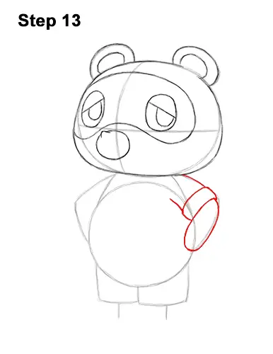 How to Draw Tom Nook Animal Crossing Nintendo 13