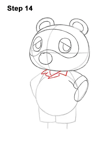 How to Draw Tom Nook Animal Crossing Nintendo 14