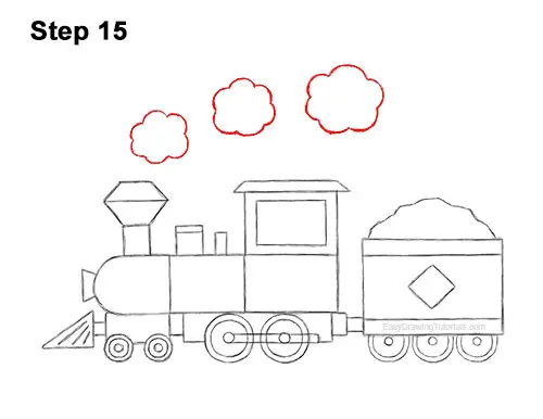 Kid Toy Train Drawing Vector Images (over 2,100)